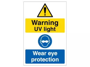 UV Hazard Warning (A4 Portrait)