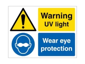 UV Hazard Warning Sign